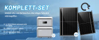 Balkonkraftwerk 2340W mit 2048W Speicher, 4x450W...