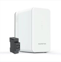 Balkonkraftwerk 4x450W mit Marstek800W Wechselrichter WiFi Bluetooth mit 2xMarstek Speicher B2500 4480Wh