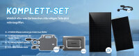 Balkonkraftwerk 1300W mit Speicher Dyness Junior Box 1600Wh, 800W TSUN Micro Wechselrichter, 2x500W Bifaziale Solarmodule, Solaranlage mit Stromspeicher Photovoltaik PV Anlage f&uuml;r Haus Balkon
